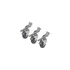 Kép 2/3 - KUPO KC-100S caster with brake and square adapter – set of 3 wheels