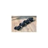 Kép 2/2 - Kupo KCP-0302B double swivel aliscaff clamp for tubes 25 – 28 mm – Black