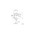 Kép 3/3 - KUPO KCP-151 C-clamp with M12 screw and nut for pipes 28 – 78 cm