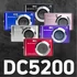Kép 5/5 - Agfa DC5200 kompakt digitális fényképezőgép, piros
