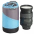 Kép 5/6 - Cullmann Lens Container összehajtható, párnázott objektív tok M, fekete/ciánkék