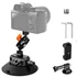 Kép 1/7 - K&F Concept MS46 bővíthető tapadókorong, 15,2cm-es tapadófelület, magic arm, telefon, Gopro adapter