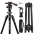 Kép 1/7 - K&F Concept O234A3 + BH-36 videó állvány, telefon adapter