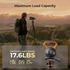 Kép 3/7 - K&F Concept O234A3 + BH-36 videó állvány, telefon adapter