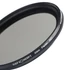Kép 7/13 - K&F Concept Slim vario ND 2-400 változtatható szürkeszűrő, 72 mm