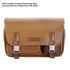 Kép 1/8 - K&F Concept Sling Bag 10L Urban Wander 11, Gobi brown, bőrhatású felület, sötét barna