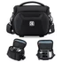 Kép 1/7 - K&F Concept Travel Shoulder Bag oldaltáska, 2,5L, S, kemény előlapi védőborítás, fekete