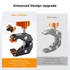 Kép 6/7 - K&F Concept multi funkcionális super crab clamp, satu, 20-60mm átfogás