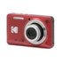 Kép 3/4 - Kodak Pixpro FZ55 nagy teljesítményű kompakt digitális fényképezőgép, piros