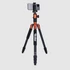 Kép 3/10 - Rollei C5-i állvány + monopod + gömbfej + telefontartó adapter + táska, narancssárga