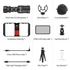 Kép 4/4 - Synco Vlogger Kit 1 vlogging szett okostelefonokhoz, mikrofon, LED, mini állvány, mobiltelefon cage