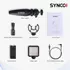 Kép 3/3 - Synco Vlogger Kit 2 vlogging szett okostelefonokhoz, mikrofon, mini LED, mini állvány