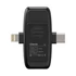 Kép 7/10 - Ulanzi A020GBB1 V6 3-in-1, 2db vezeték nélküli lavalier mikrofon, lighting, usb-c, 3.5mm jack