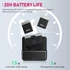 Kép 4/9 - Ulanzi AM18 U-mic 2.4GHz vezeték nélküli duális mikrofon szett, usb-a, usb-c, lightning csatlakozás
