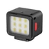 Kép 1/10 - Ulanzi DG01 szuper mini LED lámpa, 5600K, 500mAh, diffúzor, USB-C, fekete