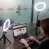 Kép 4/4 - Ulanzi Vijim 2x vlogger körlámpa szett mini állvánnyal, kioldóval és telefon tartóval
