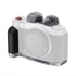 Kép 1/2 - SmallRig L-Shape Mount Plate with Silicone Handle for FUJIFILM X-M5 (Sliver) 4875