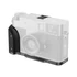 Kép 1/6 - SmallRig L-Shaped Mount Plate with Silicone Handle for FUJIFILM X half (Charcoal Silver) 5217