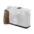 Kép 1/6 - SmallRig L-Shaped Mount Plate with Wooden Handle for FUJIFILM X half (Black) 5224