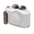Kép 1/6 - SmallRig L-Shape Mount Plate with Wooden Handle for FUJIFILM X-M5 (Silver) 5261