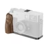 Kép 1/6 - SmallRig L-Shaped Mount Plate with Wooden Handle for FUJIFILM X half (Charcoal Silver) 5394