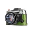 Kép 4/10 - SmallRig Leather Half Case Kit for X-T50 (Green) 4711