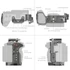 Kép 4/6 - SmallRig HawkLock Quick Release Advanced Cage Kit for Sony FX3 / FX30 4771