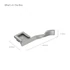 Kép 2/5 - SmallRig Thumb Grip for Sony Alpha 7C II / Alpha 7CR / Alpha 7C (Sliver) 4818