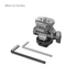 Kép 3/4 - SmallRig HawkLock Quick Release Monitor Support with H21 Cold Shoe Mount 4888