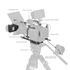 Kép 5/7 - SmallRig Advanced Cage Kit for Canon C400 4946