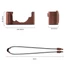 Kép 2/4 - SmallRig Leather Case Kit for Nikon Z f (Brown) 5096