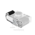 Kép 4/5 - SmallRig L-Shaped Mount Plate with Silicone Handle for FUJIFILM X half (Silver) 5216