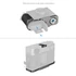 Kép 3/6 - SmallRig L-Shaped Mount Plate with Silicone Handle for FUJIFILM X half (Charcoal Silver) 5217