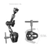 Kép 5/6 - SmallRig Magic Arm with Crab-Shaped Clamp (7") 5310