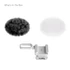 Kép 5/5 - SmallRig Furry Windscreen Kit for Canon EOS R50 V (2pcs) 5434