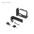 Kép 3/6 - SmallRig Cage Kit for Canon EOS R50 V (Black) 5766