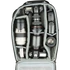 Kép 4/6 - Think Tank Essentials Convertible Rolling Backpack, Black gurulós táska